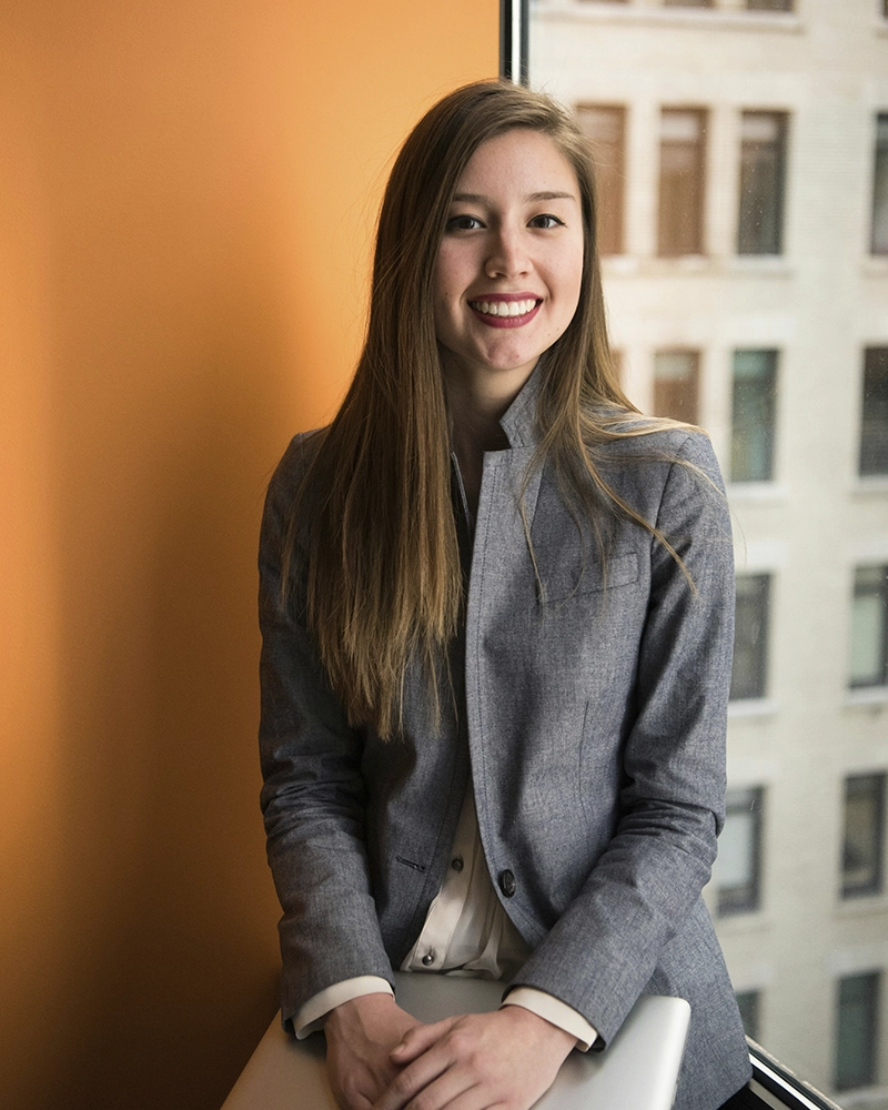 Sofía Mendoza, asesora inmobiliaria