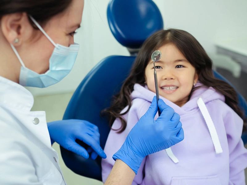 Atención dental infantil